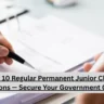 PPSC Opens 10 Regular Permanent Junior Clerk (BPS‑11) Positions — Secure Your Government Career