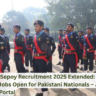 FBR Customs Sepoy Recruitment 2025 Extended: Over 1560 Government Jobs Open for Pakistani Nationals – Apply via National Job Portal