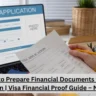 How to Prepare Financial Documents for Visa Application | Visa Financial Proof Guide – NayaPK.blog