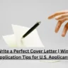 How to Write a Perfect Cover Letter | Winning Job Application Tips for U.S. Applicants