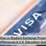 Study Visa vs Student Exchange Program | Key Differences & U.S. Education Guide