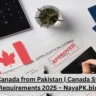 Study in Canada from Pakistan | Canada Student Visa Requirements 2025 – NayaPK.blog