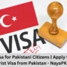 Turkey Visa for Pakistani Citizens | Apply for Turkish Tourist Visa from Pakistan - NayaPK.blog