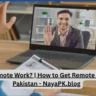 What is Remote Work? | How to Get Remote Jobs from Pakistan - NayaPK.blo