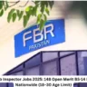 Apply for FBR Sub Inspector Jobs 2025: 148 Open Merit BS-14 Posts Announced Nationwide (18–30 Age Limit)