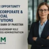 Head Corporate and Financial Institutions Career Opportunity at EXIM Bank of Pakistan – Senior Leadership Role in Business Administration