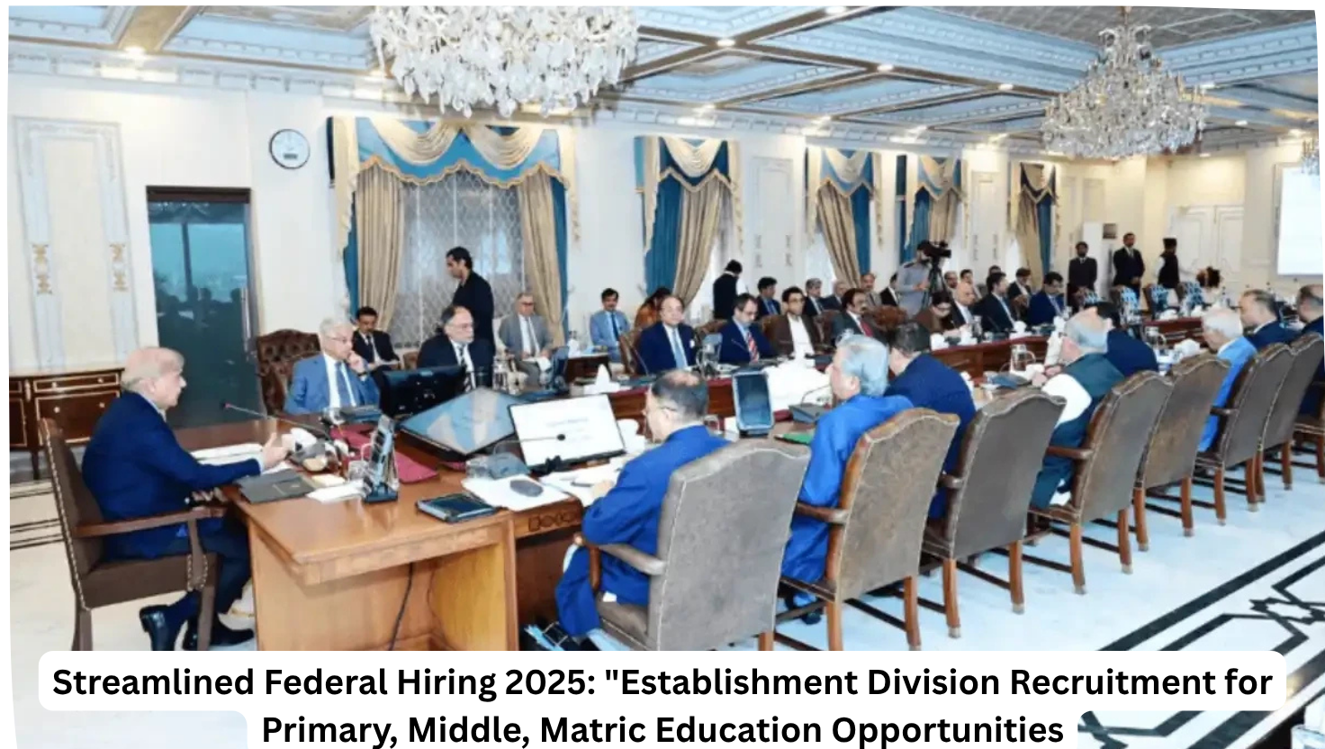 Streamlined Federal Hiring 2025: "Establishment Division Recruitment for Primary, Middle, Matric Education Opportunities"