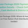 8070 Ramzan Package 2026 Payment & Ration Distribution Details – Check Collection Centers, Cash Method & District Schedule