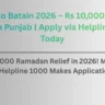 Maryam Ko Batain 2026 – Rs 10,000 Ramadan Relief in Punjab | Apply via Helpline 1000 Today