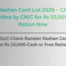 Ramzan Rashan Card List 2026 – Check Your Name Online by CNIC for Rs 10,000 or Free Ration Now